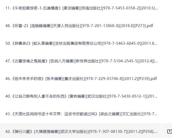 【精品书单】天涯社区优质书籍合集