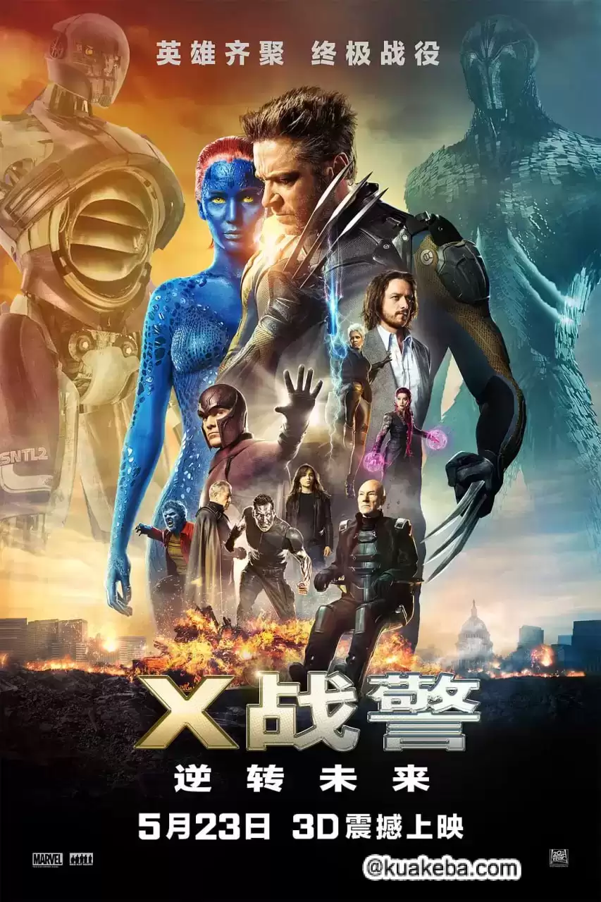 X战警:逆转未来 (2014) 4K 英语中字